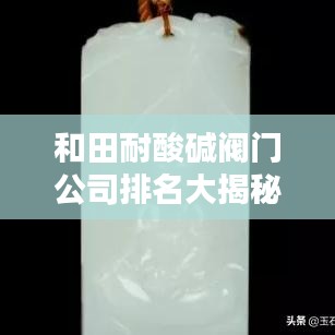 和田耐酸碱阀门公司排名大揭秘，行业领军者的实力较量