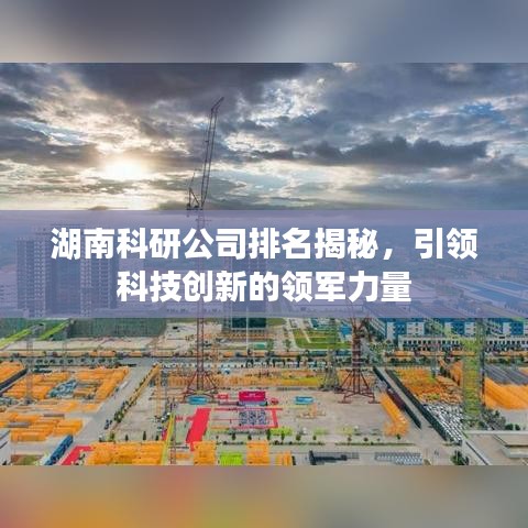 湖南科研公司排名揭秘，引领科技创新的领军力量