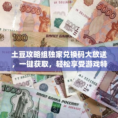 土豆攻略组独家兑换码大放送，一键获取，轻松享受游戏特权！