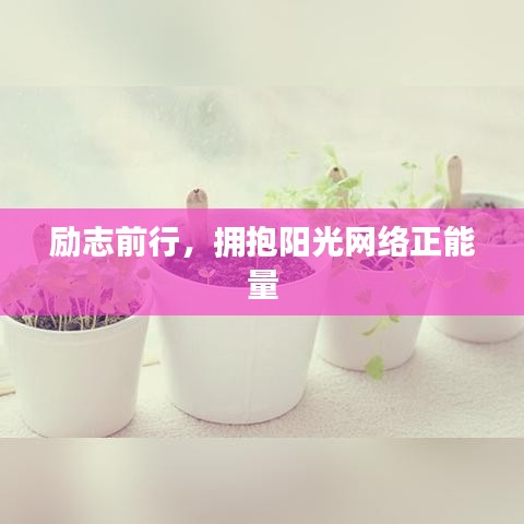 励志前行，拥抱阳光网络正能量