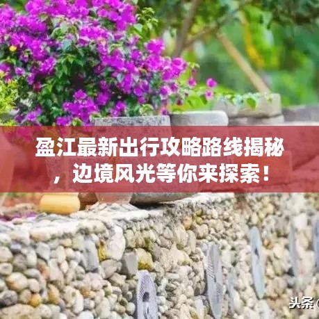 盈江最新出行攻略路线揭秘，边境风光等你来探索！