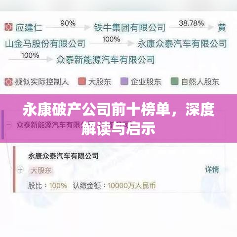 永康破产公司前十榜单，深度解读与启示