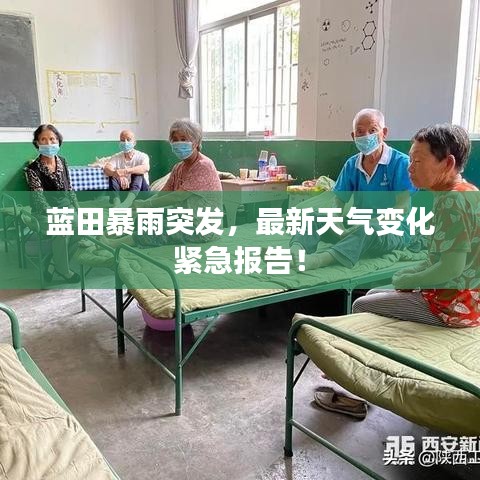 蓝田暴雨突发，最新天气变化紧急报告！