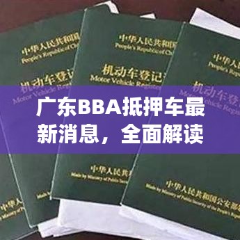 广东BBA抵押车最新消息，全面解读，购买指南助你轻松选购！