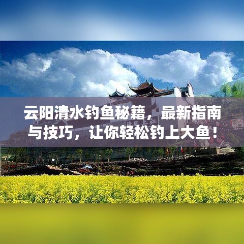 云阳清水钓鱼秘籍，最新指南与技巧，让你轻松钓上大鱼！