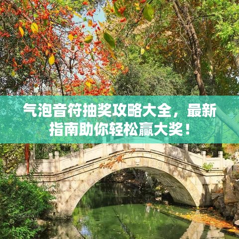 气泡音符抽奖攻略大全，最新指南助你轻松赢大奖！