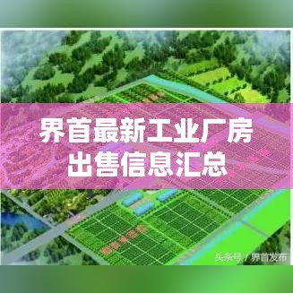 界首最新工业厂房出售信息汇总