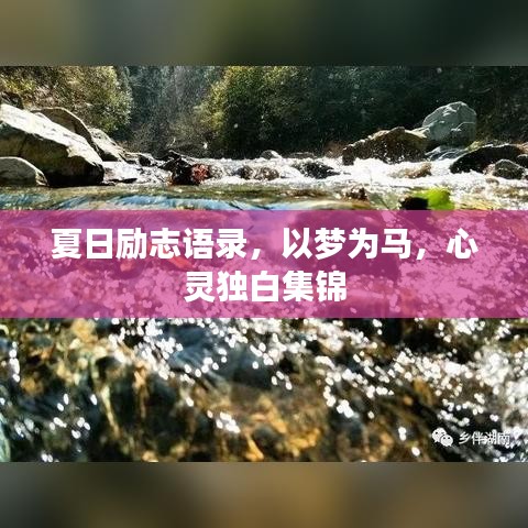 夏日励志语录，以梦为马，心灵独白集锦