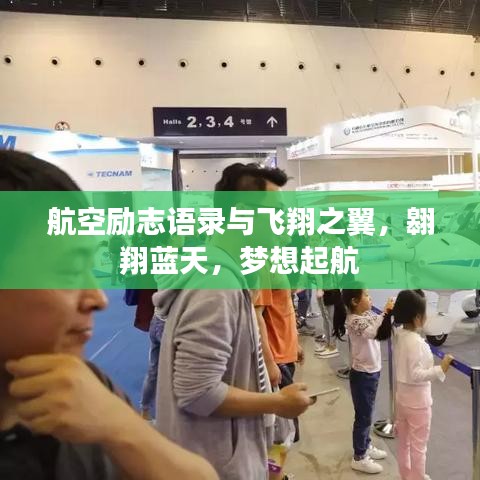 航空励志语录与飞翔之翼，翱翔蓝天，梦想起航