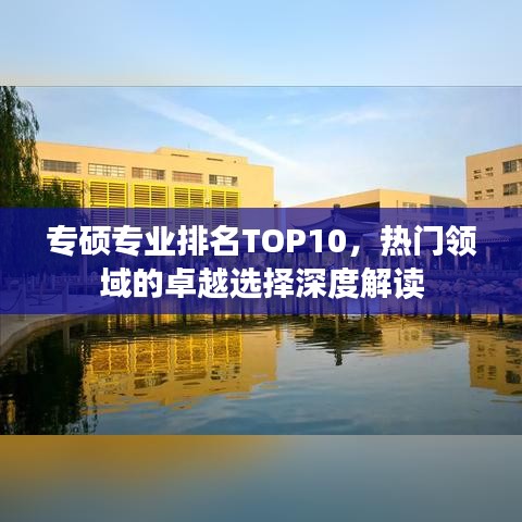 专硕专业排名TOP10，热门领域的卓越选择深度解读