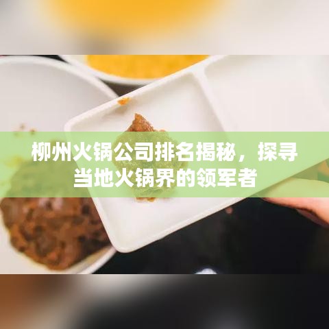 柳州火锅公司排名揭秘，探寻当地火锅界的领军者