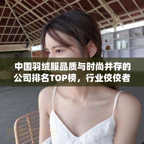 中国羽绒服品质与时尚并存的公司排名TOP榜，行业佼佼者解析