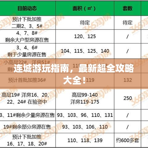 连城游玩指南，最新超全攻略大全！