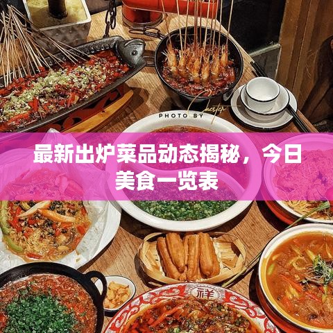 最新出炉菜品动态揭秘，今日美食一览表