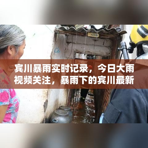 宾川暴雨实时记录，今日大雨视频关注，暴雨下的宾川最新动态