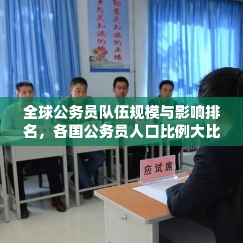 全球公务员队伍规模与影响排名，各国公务员人口比例大比拼！