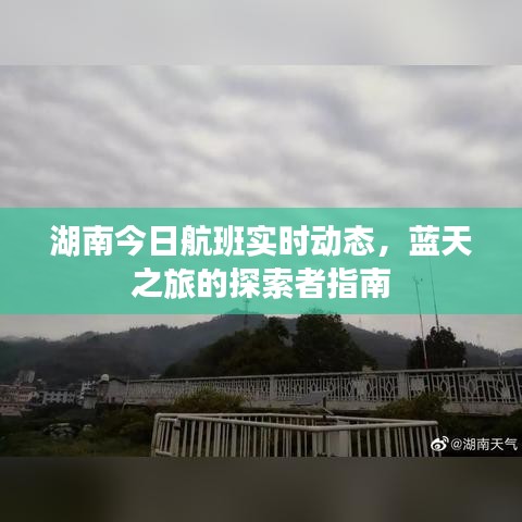 湖南今日航班实时动态，蓝天之旅的探索者指南