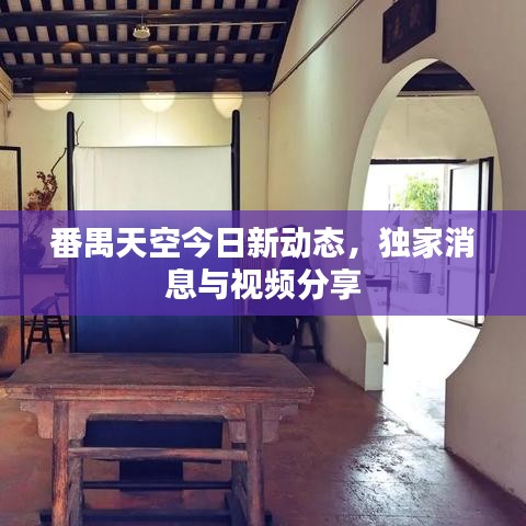 番禺天空今日新动态，独家消息与视频分享