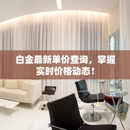 白金最新单价查询，掌握实时价格动态！