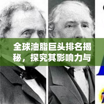 全球油脂巨头排名揭秘，探究其影响力与产业生态解析