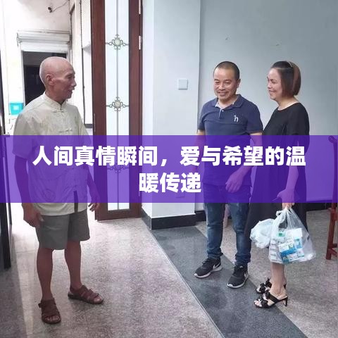 人间真情瞬间，爱与希望的温暖传递