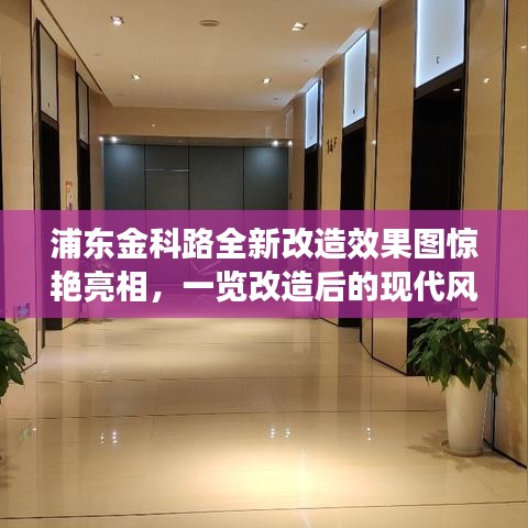 浦东金科路全新改造效果图惊艳亮相，一览改造后的现代风貌