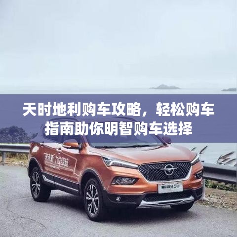 天时地利购车攻略，轻松购车指南助你明智购车选择