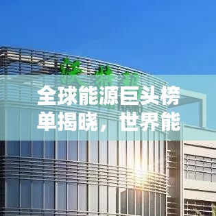 全球能源巨头榜单揭晓，世界能源公司排名一览无余！