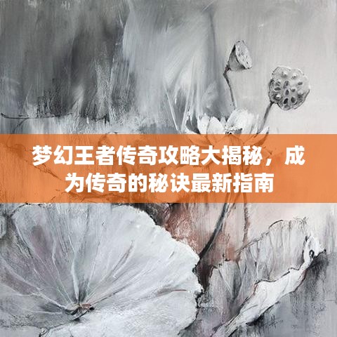 梦幻王者传奇攻略大揭秘，成为传奇的秘诀最新指南