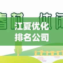 江夏优化排名公司，企业网络营销的强力助推器