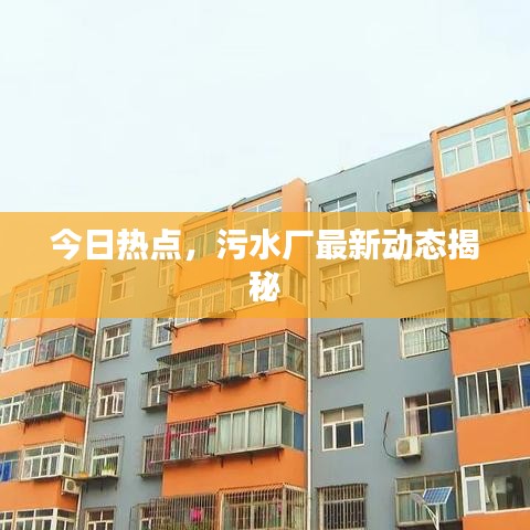 今日热点，污水厂最新动态揭秘