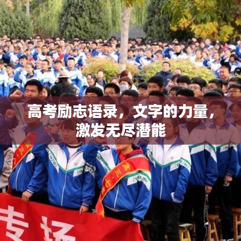 高考励志语录，文字的力量，激发无尽潜能