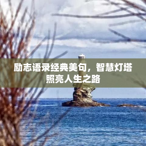 励志语录经典美句，智慧灯塔照亮人生之路