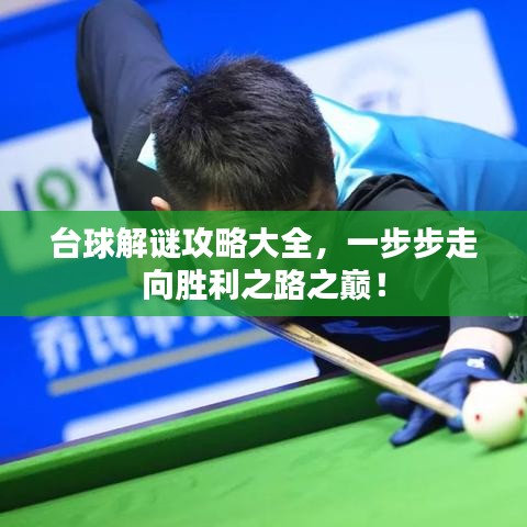 台球解谜攻略大全，一步步走向胜利之路之巅！