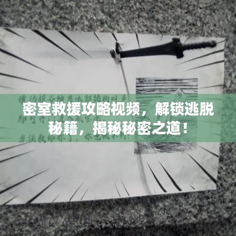 密室救援攻略视频，解锁逃脱秘籍，揭秘秘密之道！