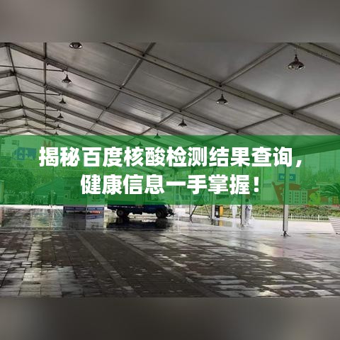 揭秘百度核酸检测结果查询，健康信息一手掌握！