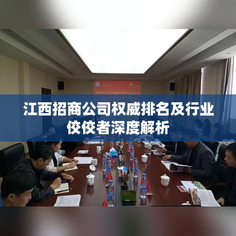 江西招商公司权威排名及行业佼佼者深度解析