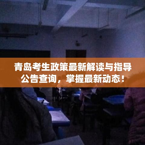 青岛考生政策最新解读与指导公告查询，掌握最新动态！