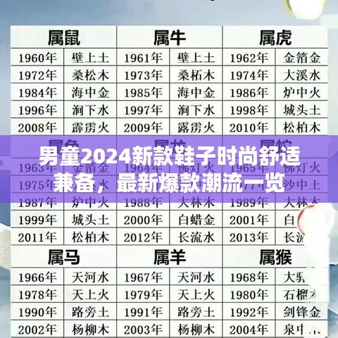 男童2024新款鞋子时尚舒适兼备，最新爆款潮流一览