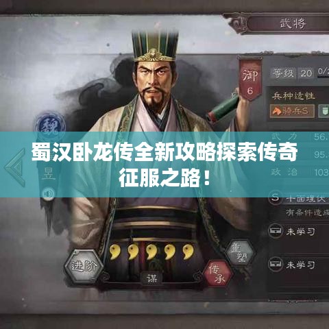 蜀汉卧龙传全新攻略探索传奇征服之路！