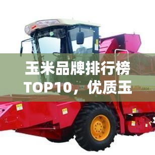玉米品牌排行榜TOP10，优质玉米产品选购指南