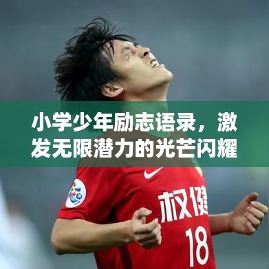 小学少年励志语录，激发无限潜力的光芒闪耀