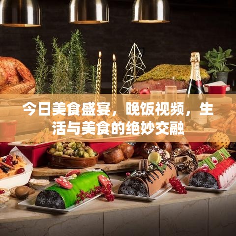 今日美食盛宴，晚饭视频，生活与美食的绝妙交融