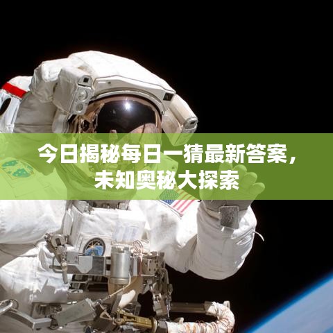 今日揭秘每日一猜最新答案，未知奥秘大探索