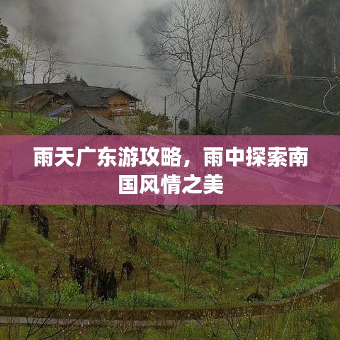 雨天广东游攻略，雨中探索南国风情之美
